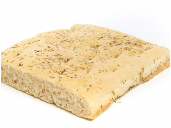 Focaccia au romarin précuite (180g x18) - Surgelé