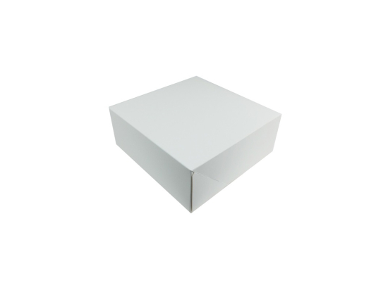 Boite patissière blanche 40x40x8cm (25U)