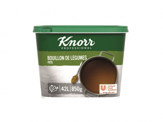 Bouillon légumes en pâte boite 850g /42L - KNORR