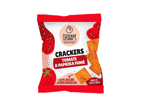 Snacking - Graam - Crackers tomate paprika (30g x10)