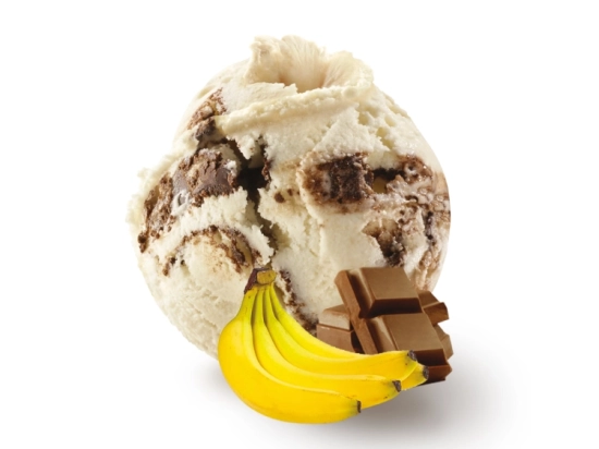 Glace - Banane marbrée chocolat 2.5L x1