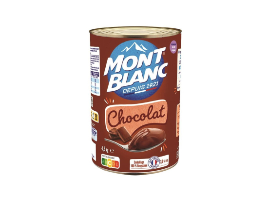 Crème dessert chocolat boite 5/1 - MONT BLANC