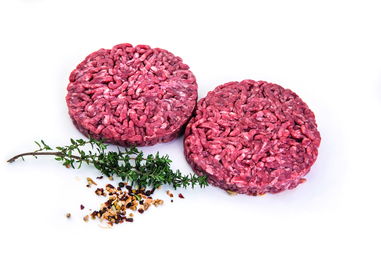 Steak haché boeuf race à viande Charolaise VBF 15%Mg façon bouchère rond (150g x20) - Surgelé