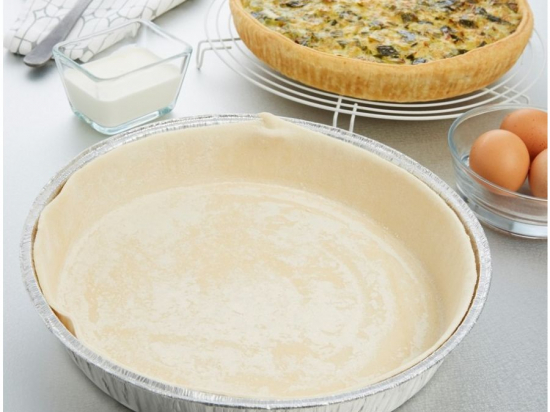 Fond de tarte feuilletée à garnir bord haut PAC Ø27cm (250g x8) - Surgelé