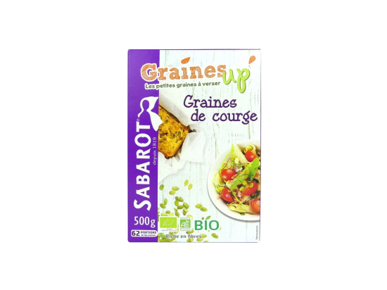 Graine de courge Bio boite 500g - SABAROT