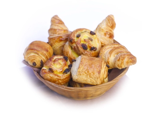 Mini pain au chocolat 19.8%Mg beurre Charentes-Poitou AOP - Recette Lenôtre 35g x210