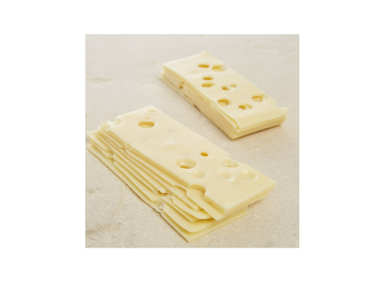 Emmental 25 tranches (15x5cm) barquette (250g x2)
