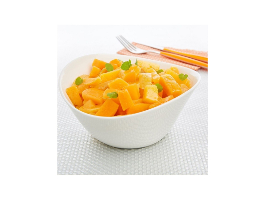 Courge butternut cube 20x20mm sachet 2.5Kg France - Surgelé