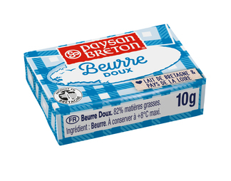 Beurre micro doux (10g x100) - PAYSAN BRETON