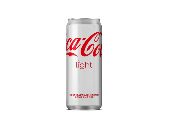Soda cola (boite 33cl x24) - COCA COLA LIGHT