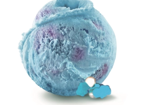 Glace Kids - Bonbon bleu (bonbon saveur framboise couleur bleue) 2.5L x1