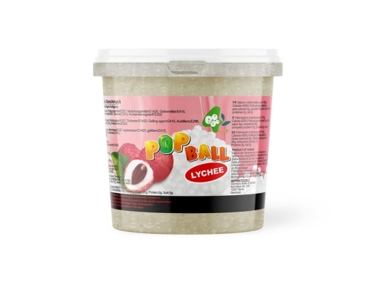Bubble Tea - Pop Ball - Boba litchi seau 3.2Kg