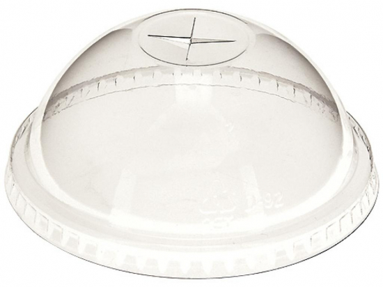 Couvercle dôme PET avec trou 37.5cl/12Oz (x1000) (coupe à dessert associée : 8240009, 8240007) (coupe à dessert)