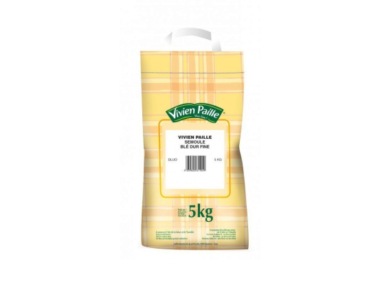 Semoule blé fine sachet 5Kg - VIVIEN PAILLE
