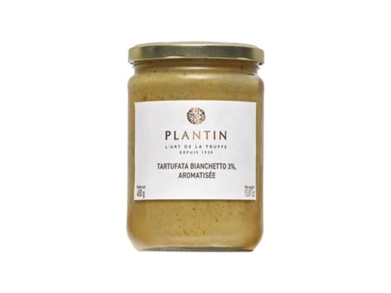 Sauce à la truffe blanche 3% aromatisée (450g x6) - PLANTIN