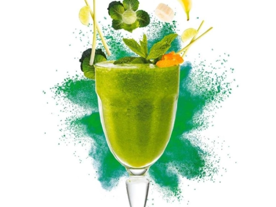 Smoothies - Ever green (banane, chou Kale, mangue, banane-citronelle) 150g x15
