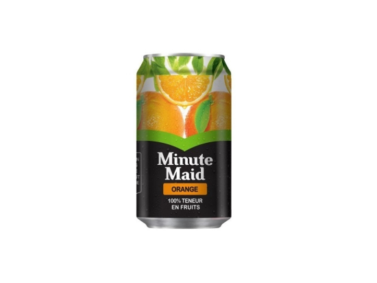 Jus d'orange à base de concentré (boite slim 33cl x24) - MINUTE MAID