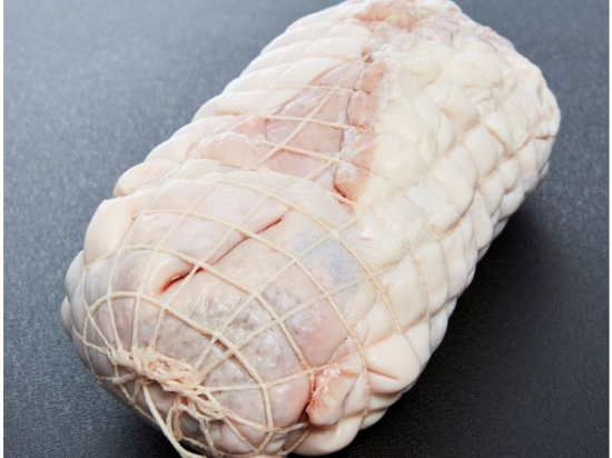 Demi-tête de veau blanche roulée avec langue sous filet 1.5/3Kg France - Surgelé