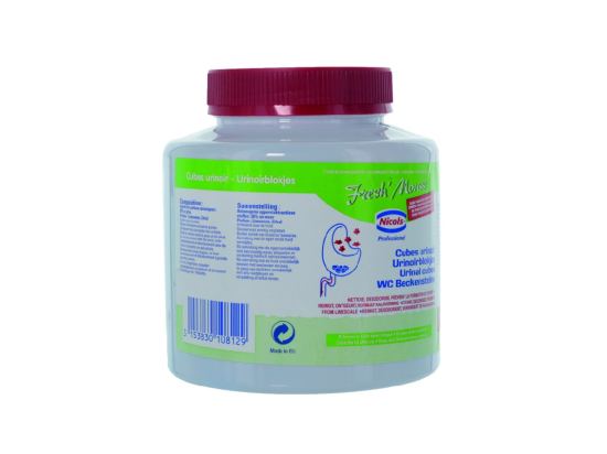 Cube urinoir Fresh' Mouss boite 1Kg - NICOLS