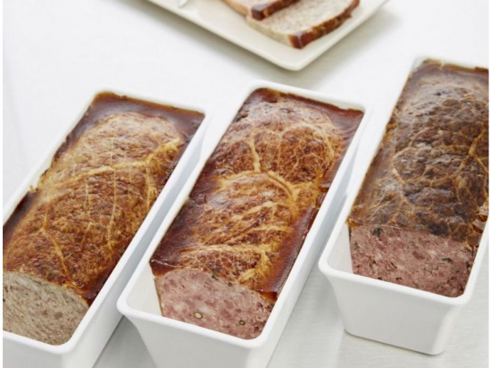 Terrine de canard supérieur au poivre vert s/v 1.7Kg