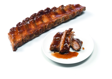 Ribs de porc cuit sauce barbecue (850g x8) - Surgelé