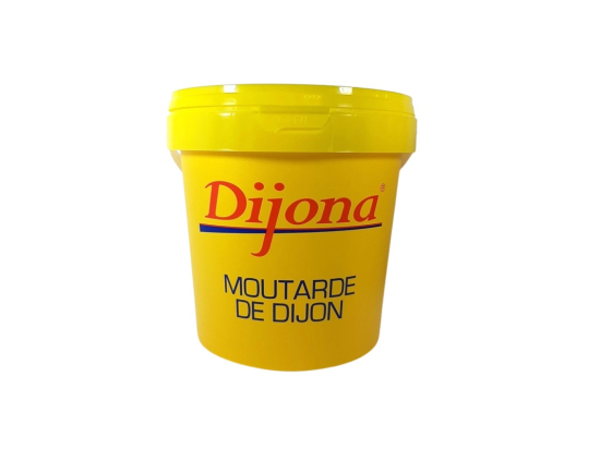 Moutarde forte de Dijon seau 1Kg - DIJONA