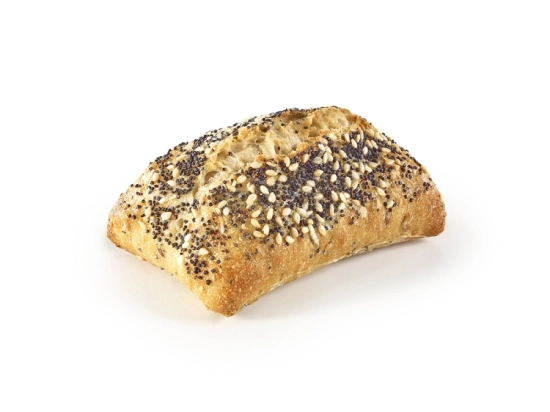 Pains individuels - Petit pain 40g sur sole multicéréales 40g x200