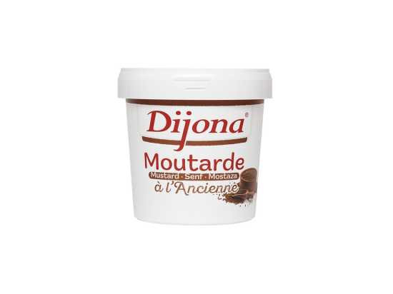 Moutarde à l'ancienne seau 1Kg - DIJONA