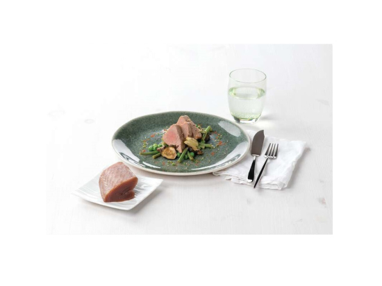 Dos de thon listao 120/140g s/p s/a IQF 3Kg - Surgelé
