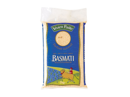 Riz long basmati sac 5Kg - VIVIEN PAILLE