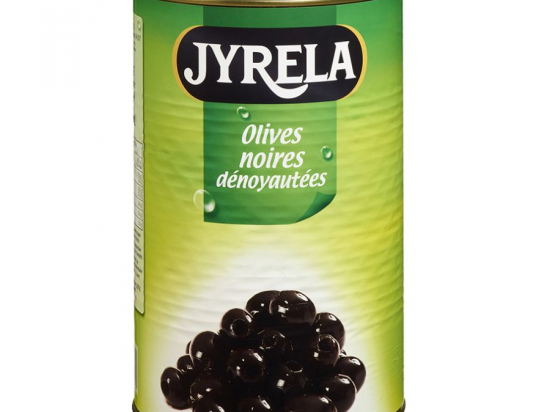 Olive noire dénoyautée 34/37 boite 5/1 4.235Kg PNE 2Kg