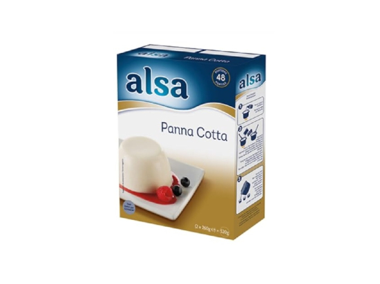 Préparation panna cotta boite 520g /48P - ALSA