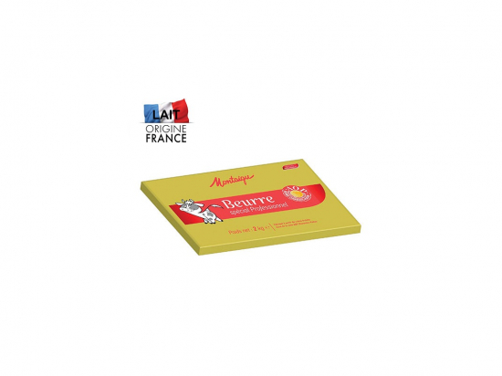 Beurre plaque spéciale pro AOP 2Kg - MONTAIGU