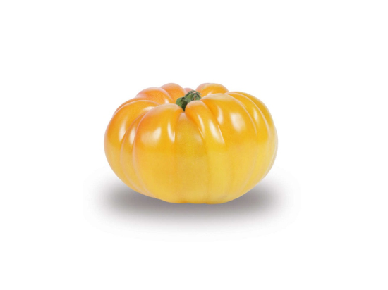 Tomate côtelée jaune type ananas