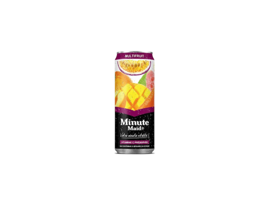 Jus multifruits à base de concentré (slim 33cl x24) - MINUTE MAID