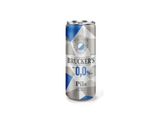 Bière sans alcool (boite 33cl x24) - BRUCKER'S