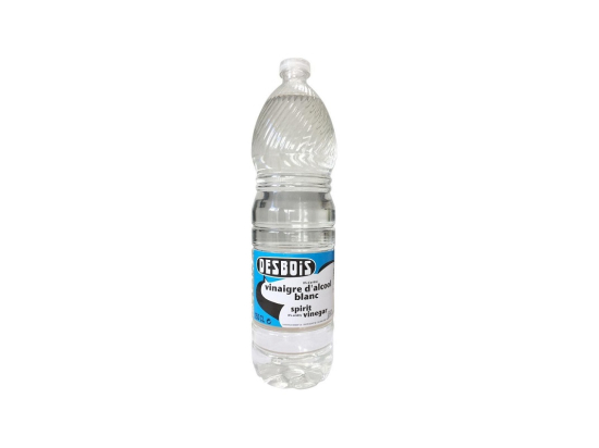 Vinaigre d'alcool blanc 8° bouteille PET 1.5L - DESBOIS