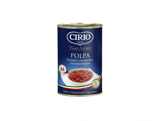 Tomate pelée concassée (boite 5/1 x3) - CIRIO