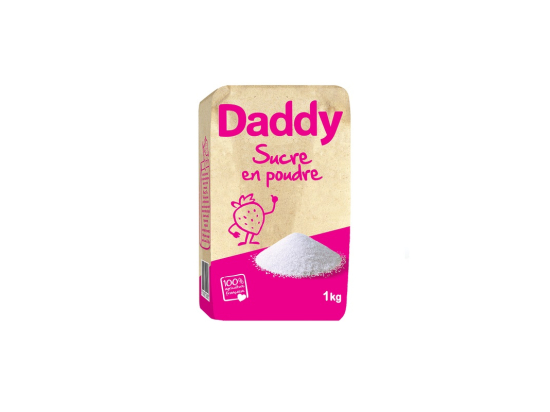 Sucre semoule tamisé 1Kg - DADDY