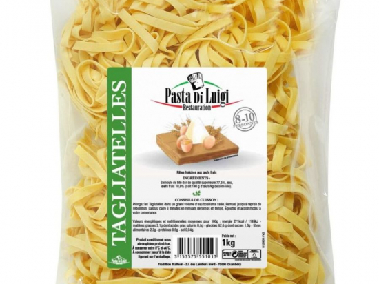 Tagliatelle aux oeufs (1Kg x4)