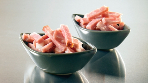 Lardon fumé cru 1Kg - Surgelé