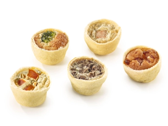 Réception salée - Assortiment de mini quiches délices 18g x125