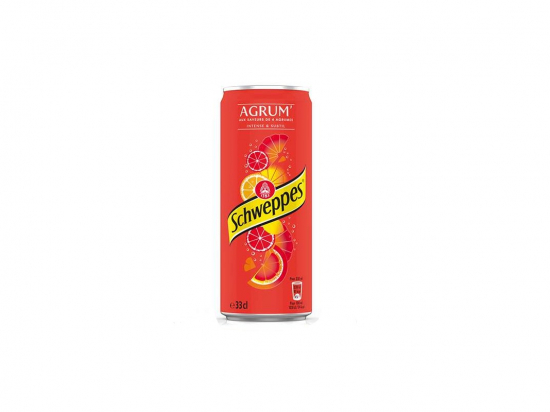 SCHWEPPES AGRUMES (boite slim 33cl x24)