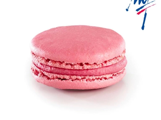 Patisseries - Macaron framboise 80g x24 - Création Philippe Urraca