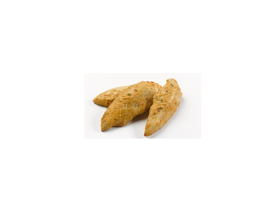 Aiguillettes de poulet marinées aux épices douces (50g /3Kg) - Surgelé
