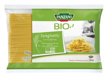 Pate spaghetti BIO qualité supérieure sac 3Kg - PANZANI
