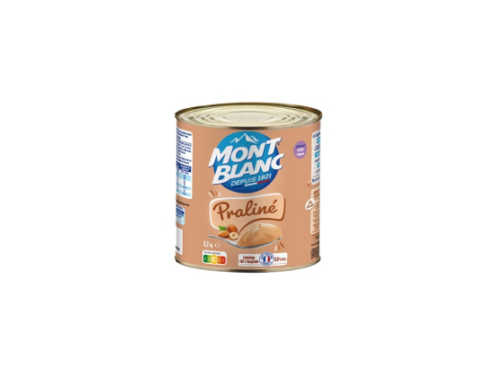 Crème dessert praliné boite 3/1 - MONT BLANC