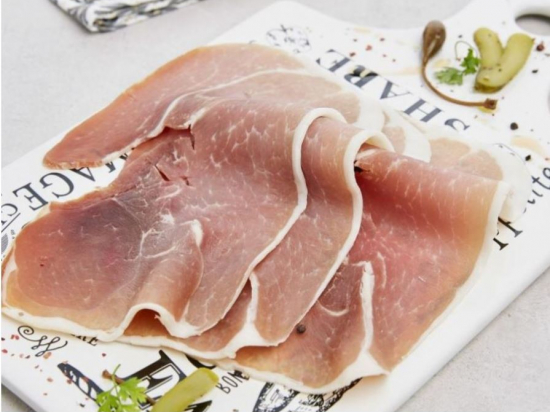 Jambon sec affiné 5mois mini 20 tranches avec intercalaire 500g France - mdd