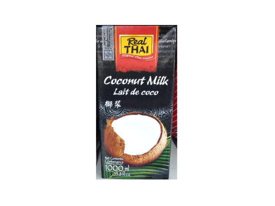 Lait de coco brique 1L - REAL THAÏ