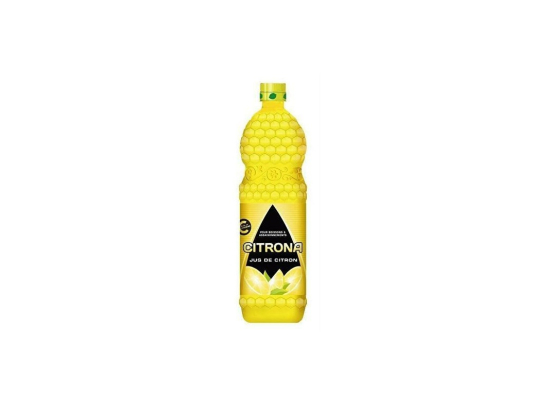 Jus de citron à base de concentré bouteille PET 1L - CITRONA